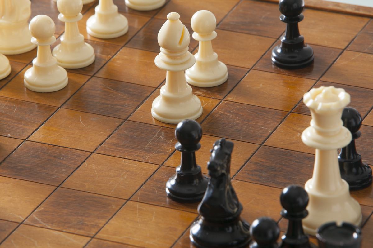 テーブルゲーム チェス盤 アンティーク ウッド ボックス型＆チェス駒
